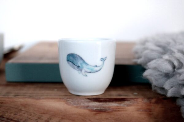 Kieliszek na jajko na miękko WHALE
