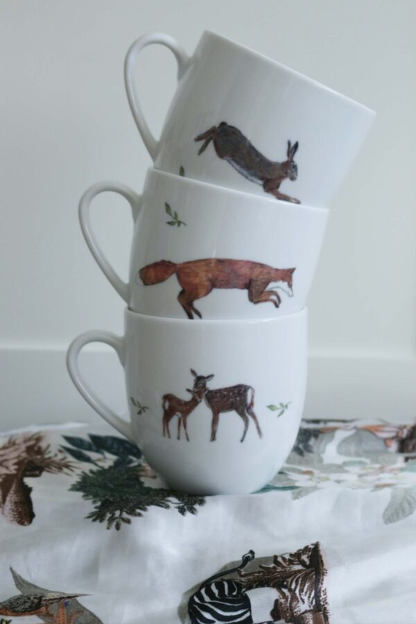 400ml Duży Kubek Porcelanowy MAMA
