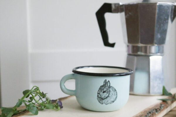 emaliowana filiżanka RABBIT 250ml