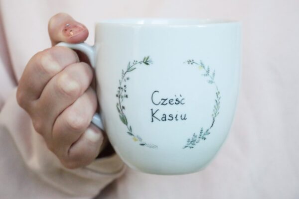 Kubek Wianek z Twoim napisem 400ml