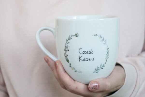 Kubek Wianek z Twoim napisem 400ml