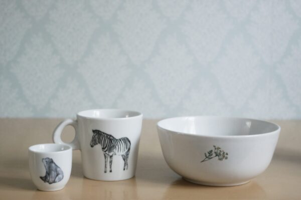 kubek ceramiczny Zebra