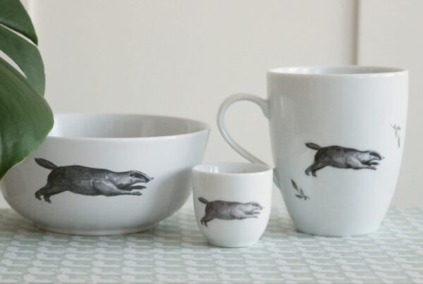 Miska ceramiczna Borsuk