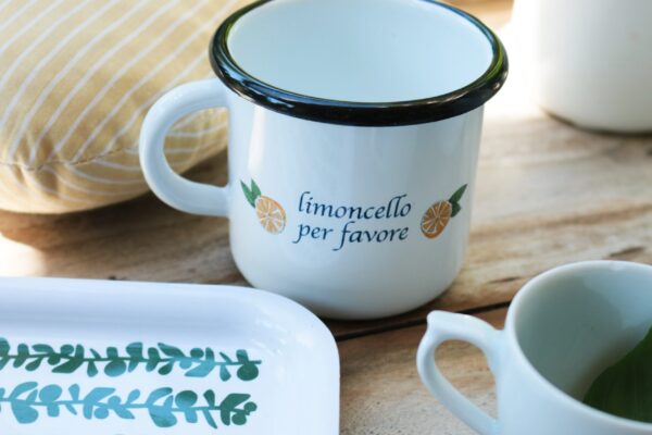 Kubek emaliowany Limoncello